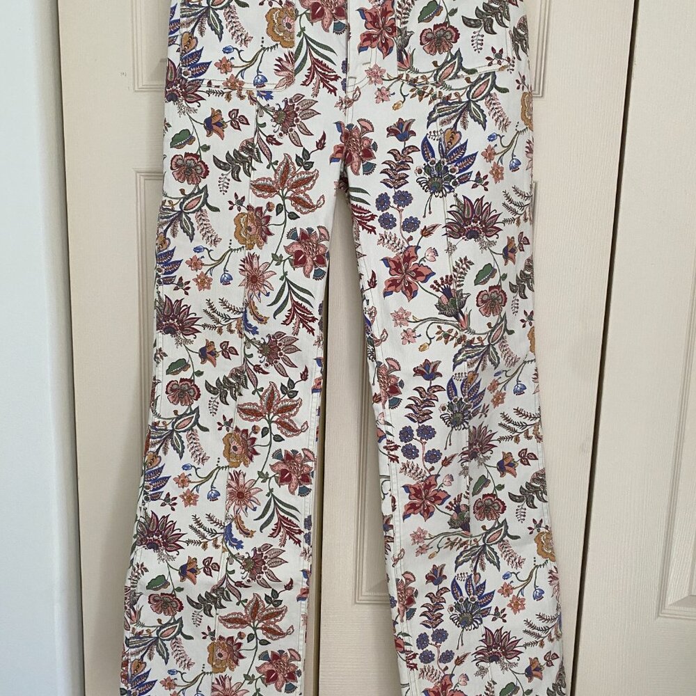 POLO by Ralph Lauren flowered jeans, size 31R